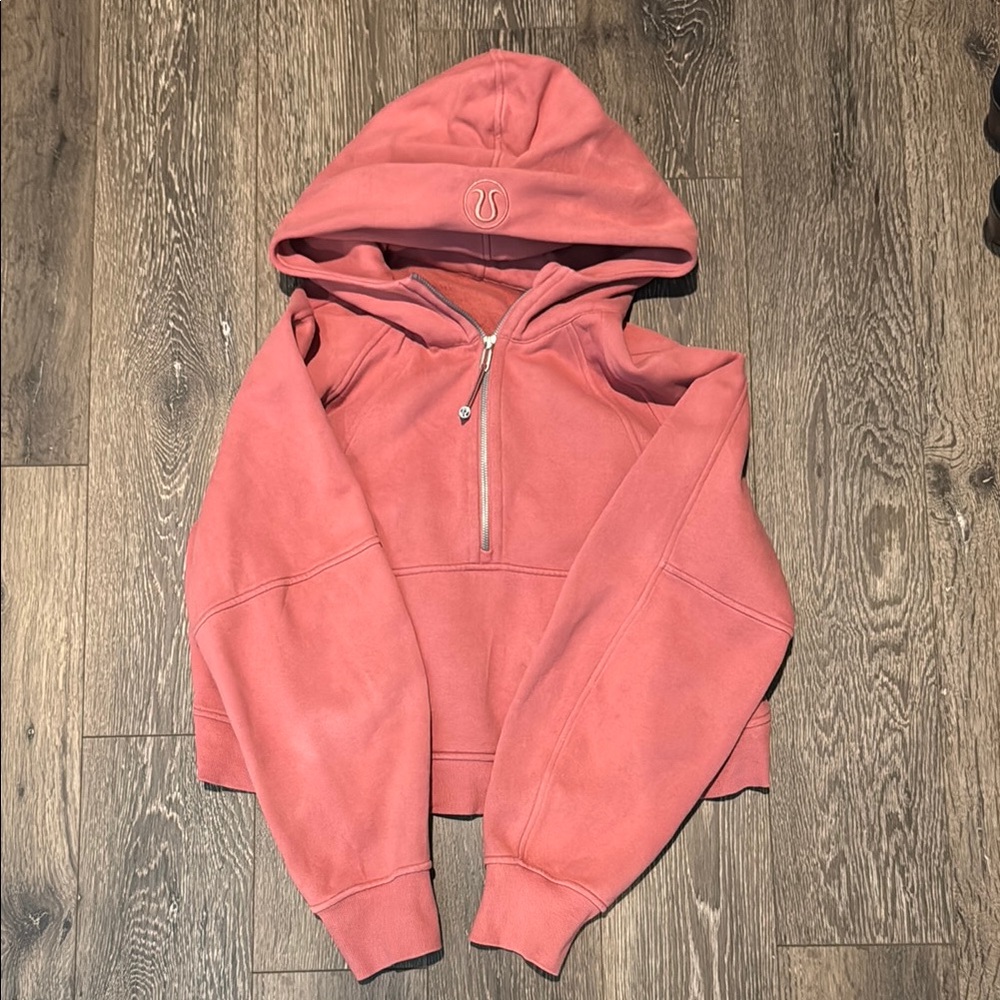 Lululemon Coral Pink Hoodie M/L